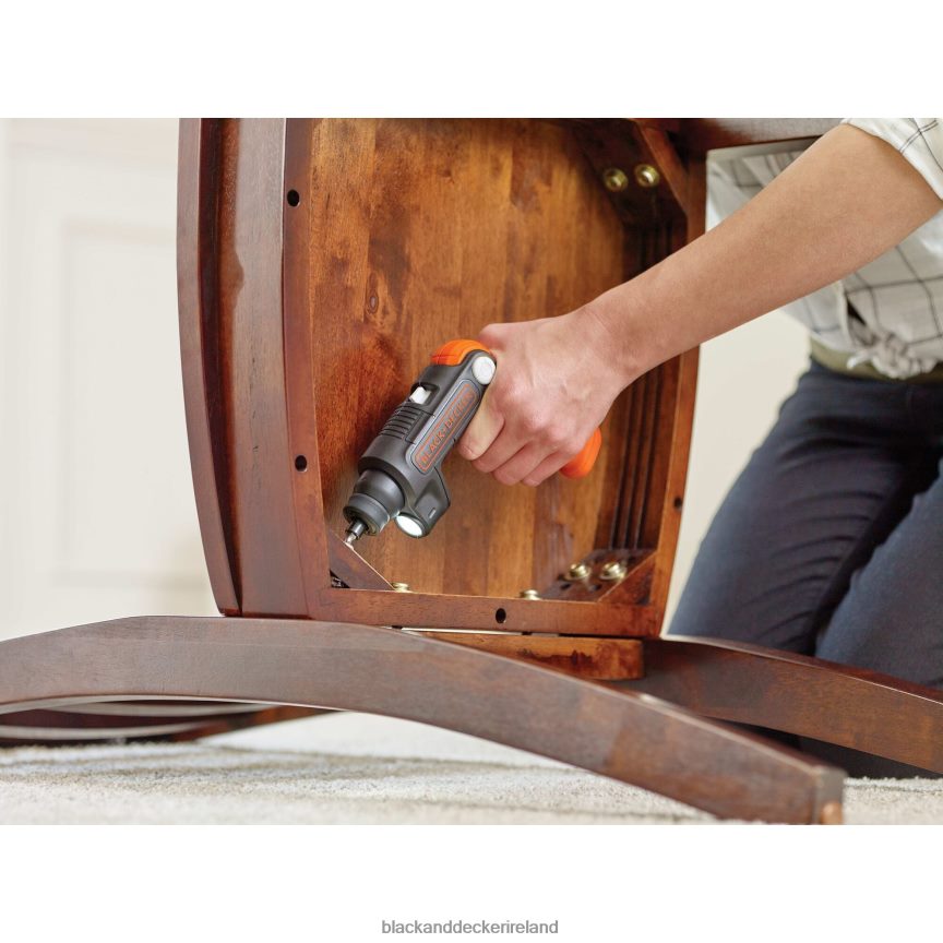 BLACK+DECKER 4V MAX Cordless Screwdriver With Led Light 2TNNR2565 Tools