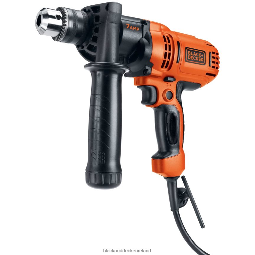 BLACK+DECKER 7.0 Amp 1/2 In. Electric Drill/Driver Kit 2TNNR2573 Tools