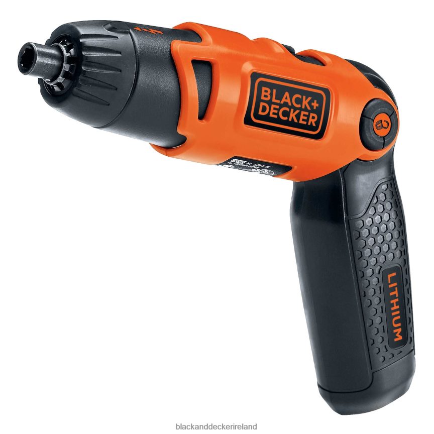 BLACK+DECKER Cordless Screwdriver with Pivoting Handle USB Charger and 2 Hex Shank Bits 2TNNR2566 Tools