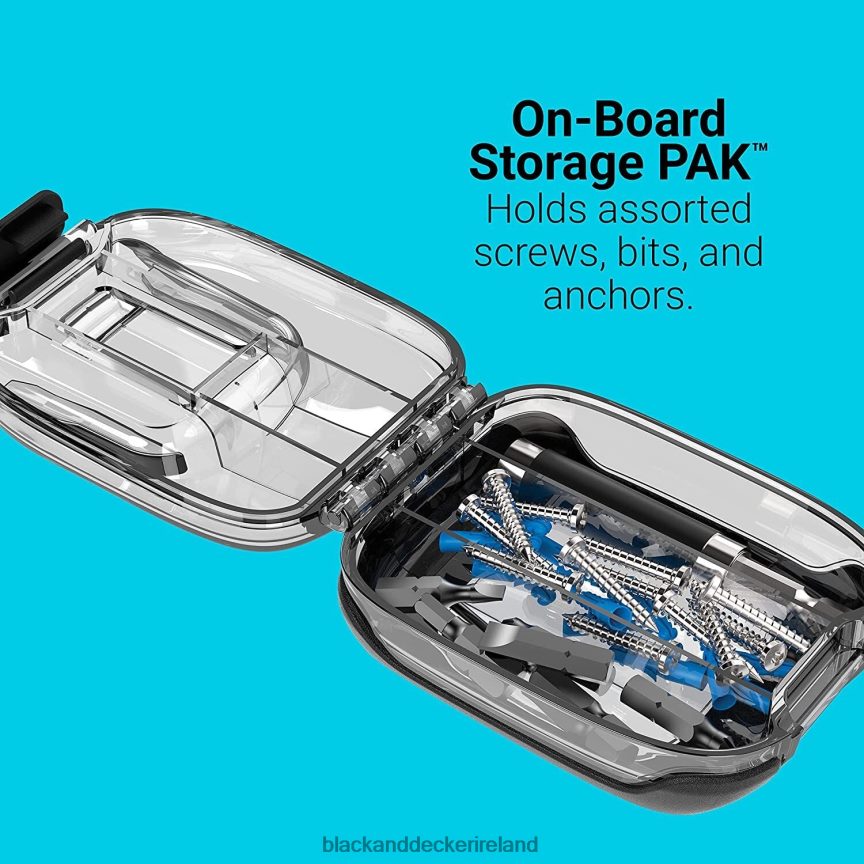 BLACK+DECKER Lightdriver 4V MAX Cordless Screwdriver With Storage Pak 2TNNR2588 Tools