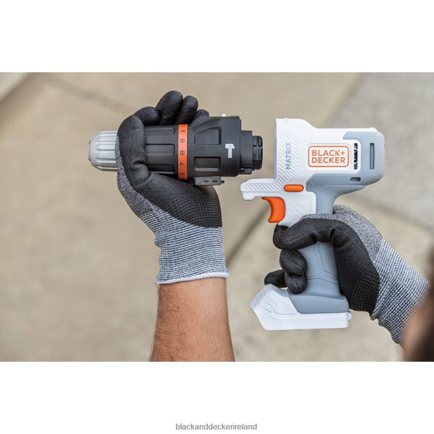 BLACK+DECKER MATRIX Hammer Drill Multi-Tool Attachment with Storage Case 2TNNR2581 Tools