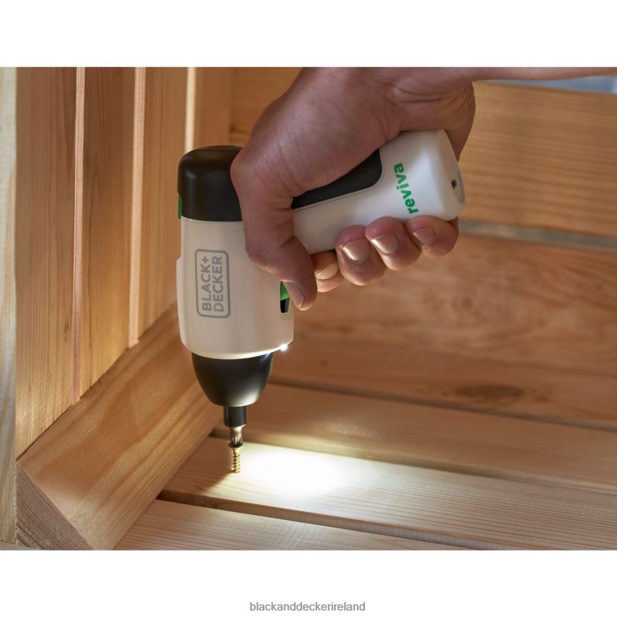 BLACK+DECKER reviva 4V MAX Cordless Screwdriver USB Chargeable 2TNNR2531 Tools