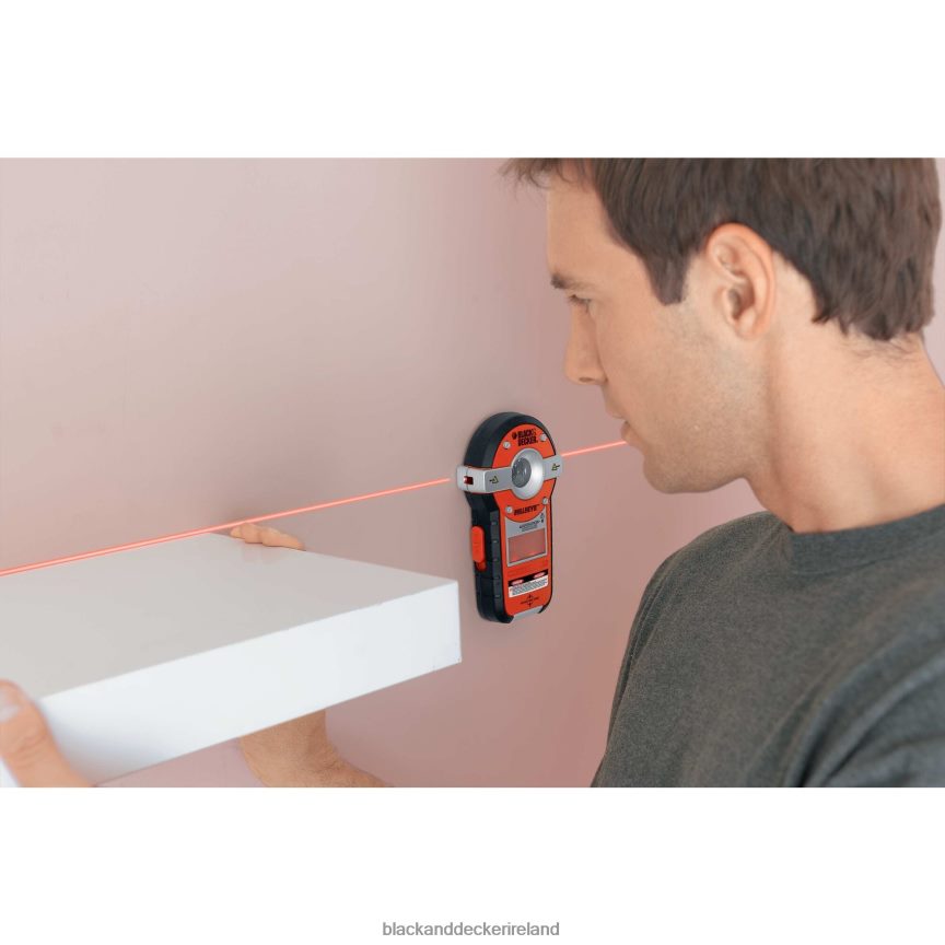BLACK+DECKER Line Laser Auto-Leveling With Stud Finder 2TNNR2610 Tools