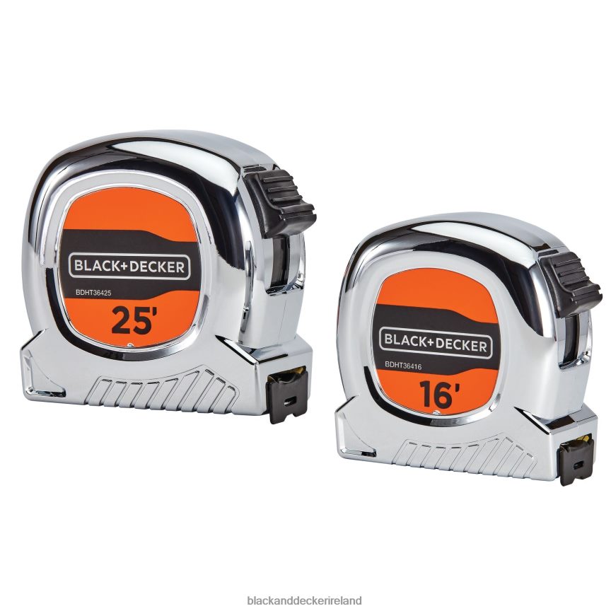 BLACK+DECKER Tape Measure Bundle 25-Foot & 16-Foot 2TNNR2612 Tools