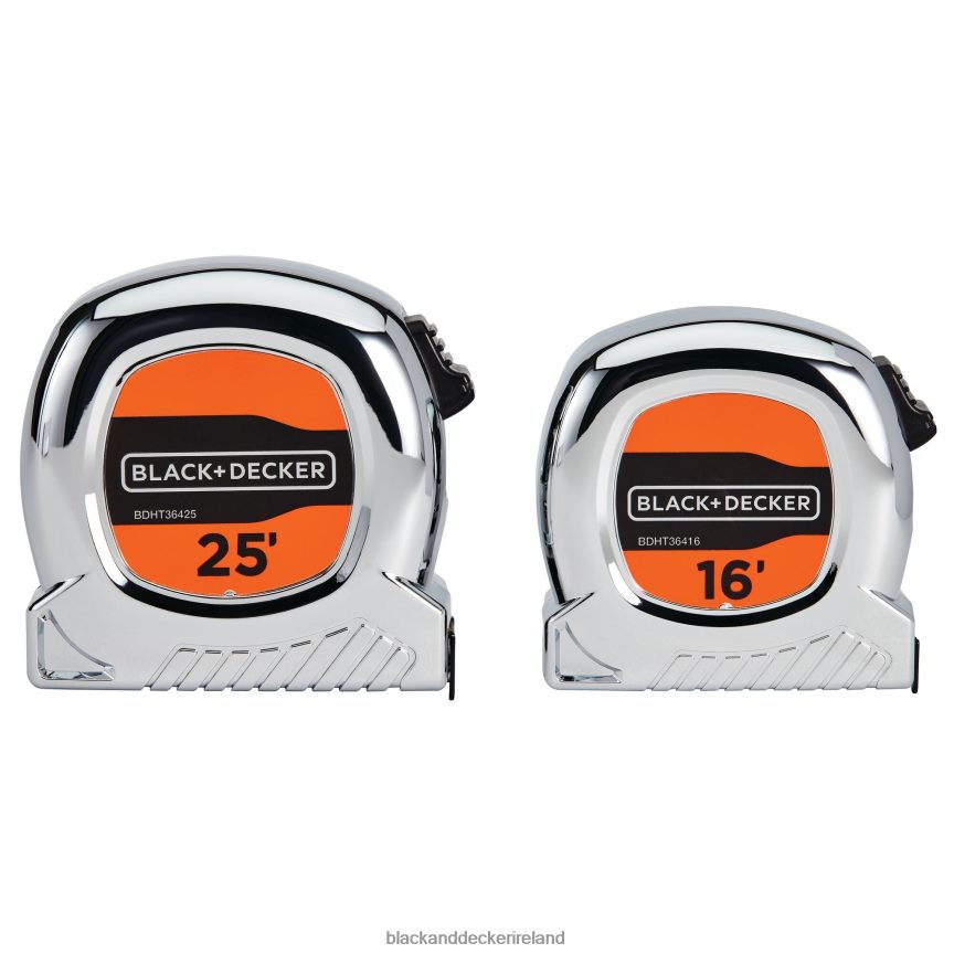 BLACK+DECKER Tape Measure Bundle 25-Foot & 16-Foot 2TNNR2612 Tools