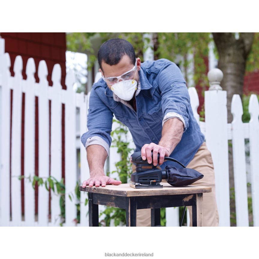 BLACK+DECKER Electric Sander 1/4 Sheet 1.5-Amp 2TNNR2644 Tools