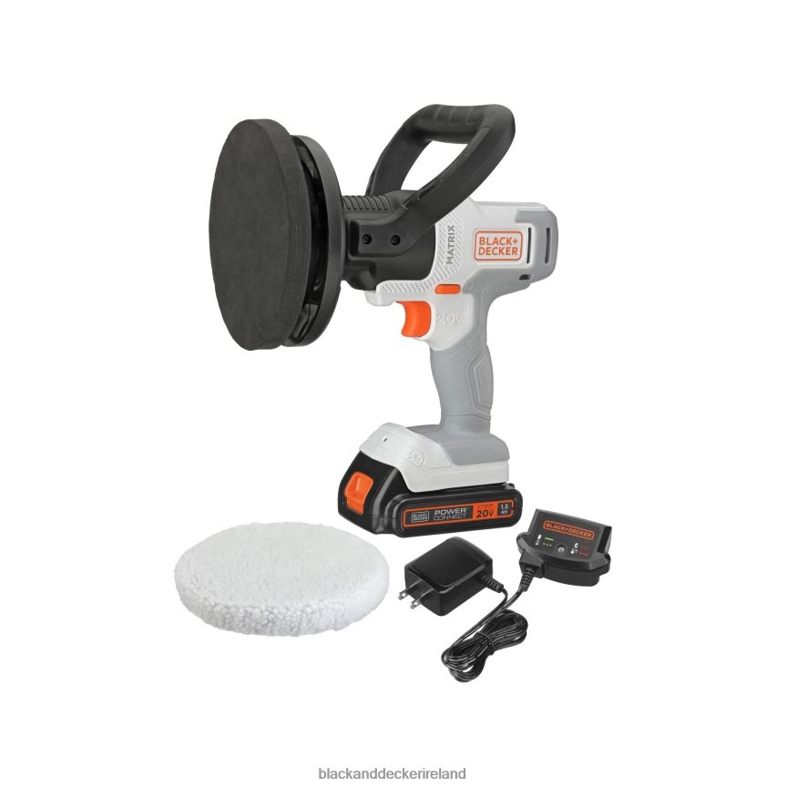 BLACK+DECKER MATRIX 20V MAX Buffer White Ff 2TNNR2628 Tools