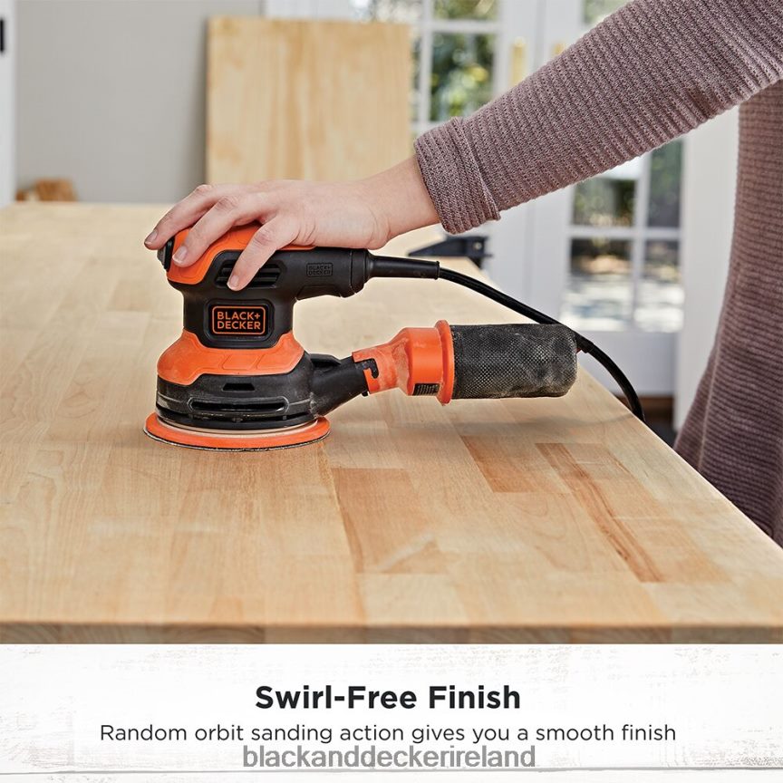 BLACK+DECKER Random Orbit Sander 5-Inch 2.4-Amp 2TNNR2618 Tools