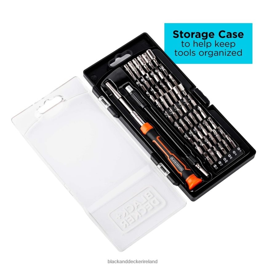 BLACK+DECKER 56Pc Precision Screwdriver Set 2TNNR2606 Tools