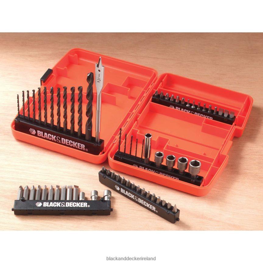 BLACK+DECKER 66 Piece Drilling and Screwdriving Drill Driver Bit Set 2TNNR2595 Tools
