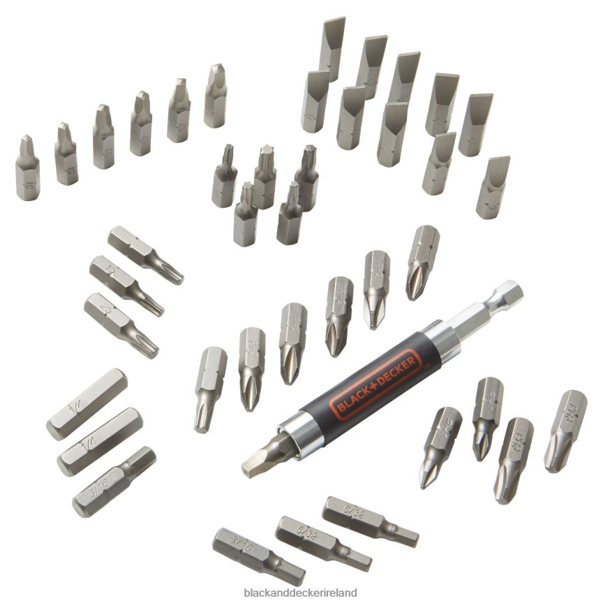 BLACK+DECKER Screwdriver Bit Set 42-Piece 2TNNR2603 Tools