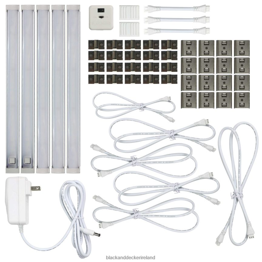 BLACK+DECKER 5-Bar Led Under Cabinet Lighting Kit 2TNNR2712 Tools